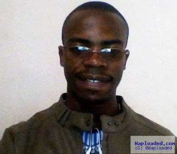 Crazy!! See How University Student Slits His Throat Over Cheating Girlfriend [Photo]